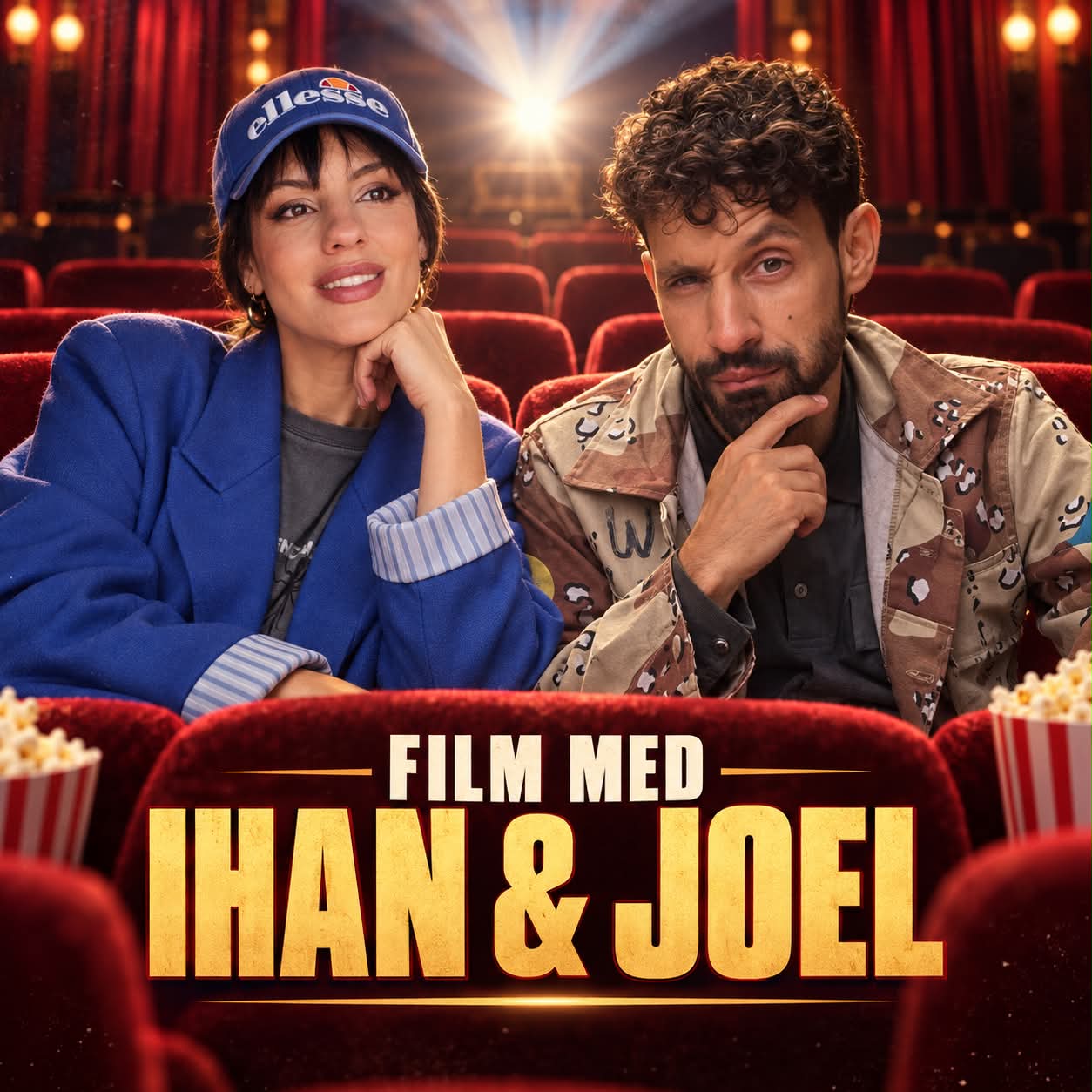 Ihan Haydar og Joel Hyrland i biografen