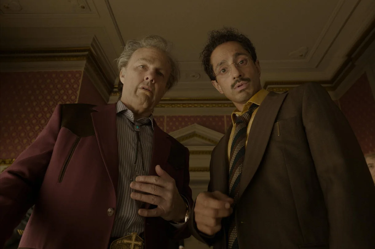 Tom Cruise og Riz Ahmed i en scene fra Digger